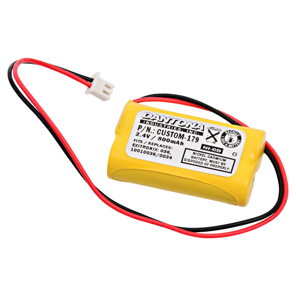 Replacement Emergency Lighting Battery For Lithonia 10010034 and more!