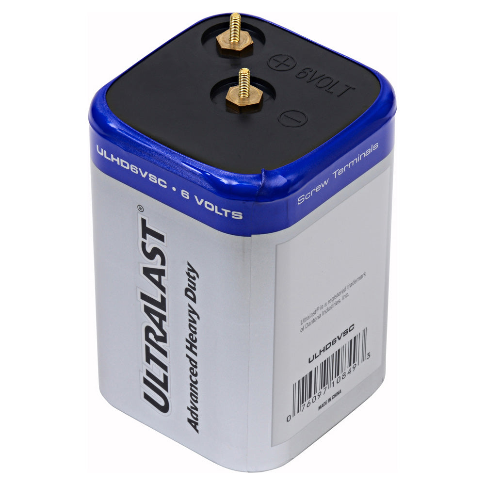 6V Heavy Duty Battery With Screw Terminals